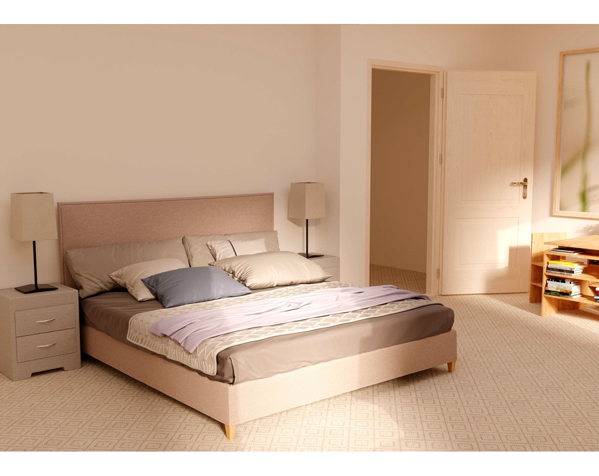 Кровать Фабрика сна Soft Box с изголовьем 90х200