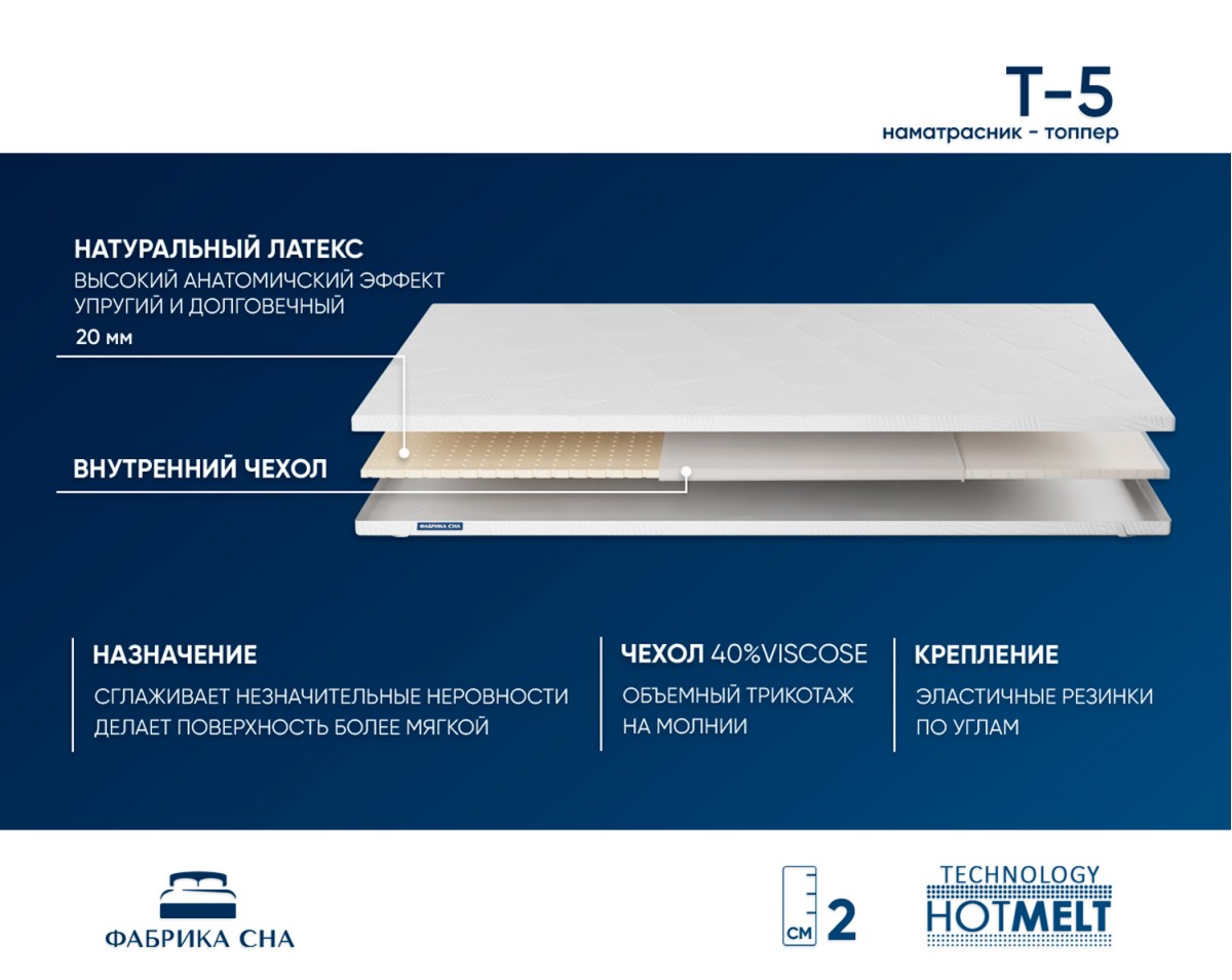 Топпер Т-5 70х200
