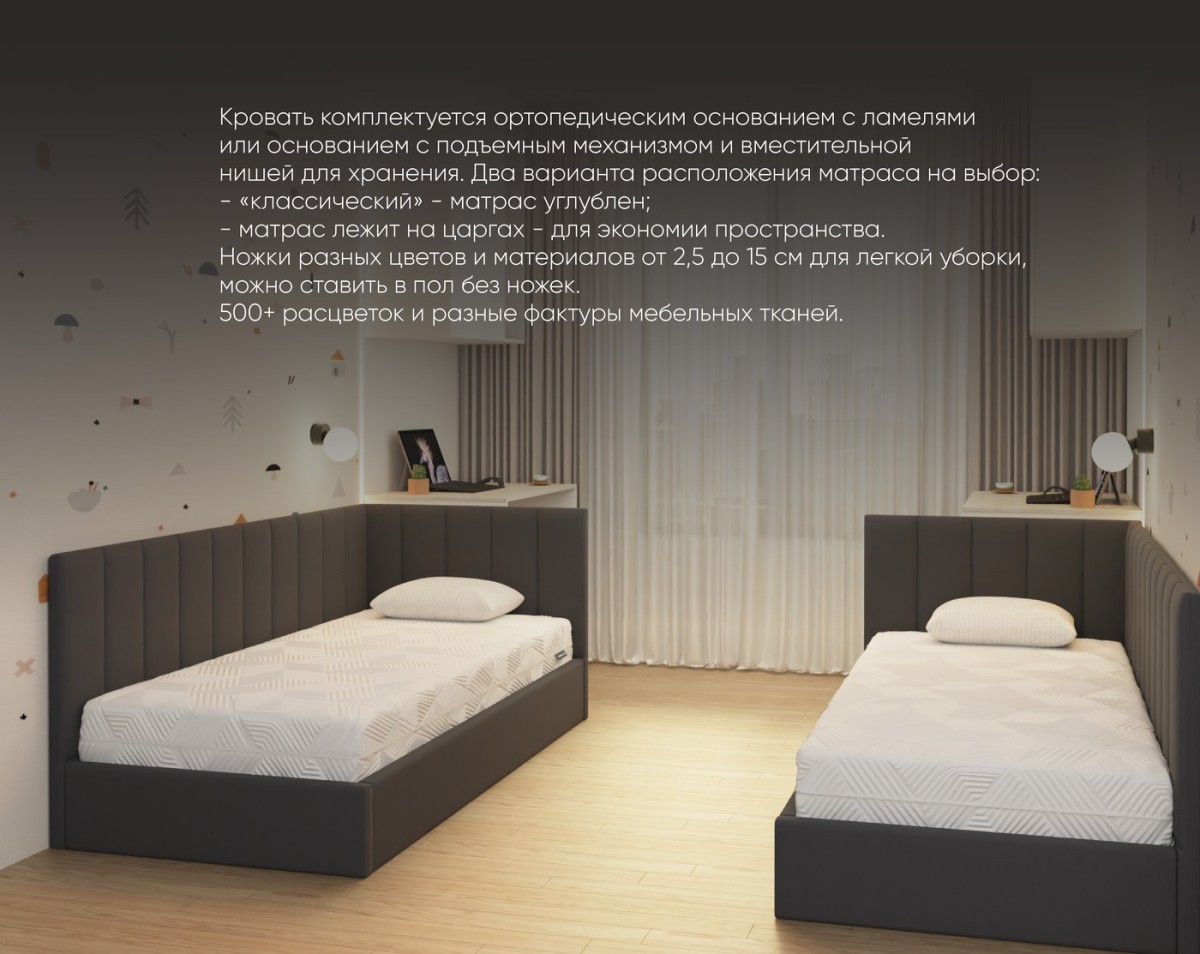 Кровать Фабрика сна Юнис-2 200х200